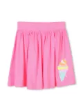 Billieblush ice cream-embroidered skirt - Pink