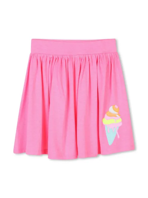Billieblush ice cream-embroidered skirt