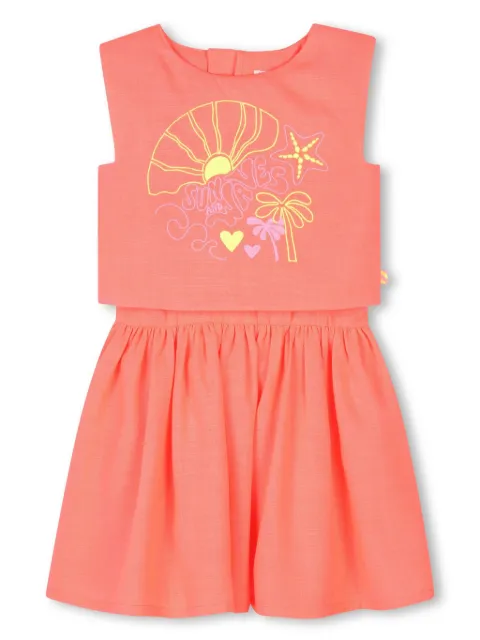 Billieblush graphic-print dress