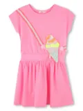 Billieblush ice-cream appliqué dress - Pink