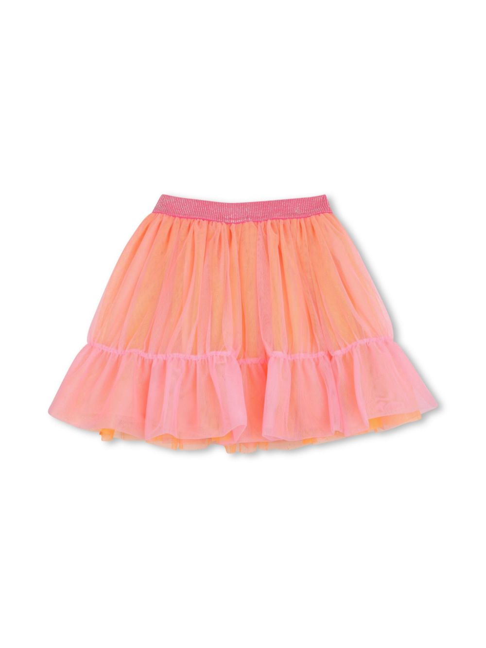 Billieblush flower-appliqué tutu skirt - Pink