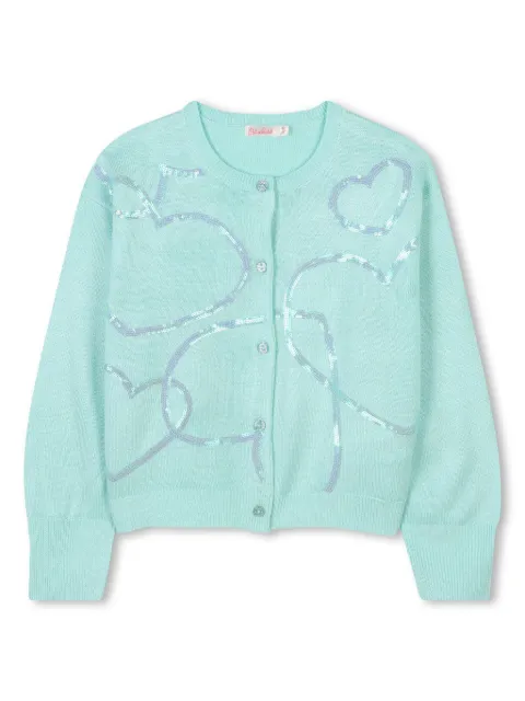 Billieblush cárdigan con lentejuelas