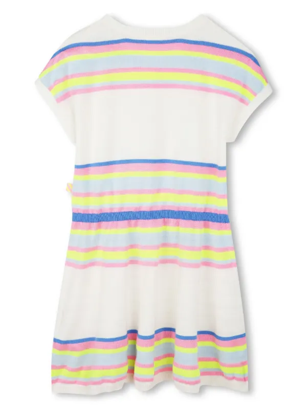 billieblush girls casual dresses Billieblush - Girls Pink Embroidered Tulle Dress