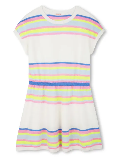 Billieblush vestido con motivo de rayas