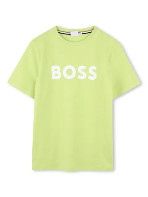 BOSS Kidswear playera con logo estampado