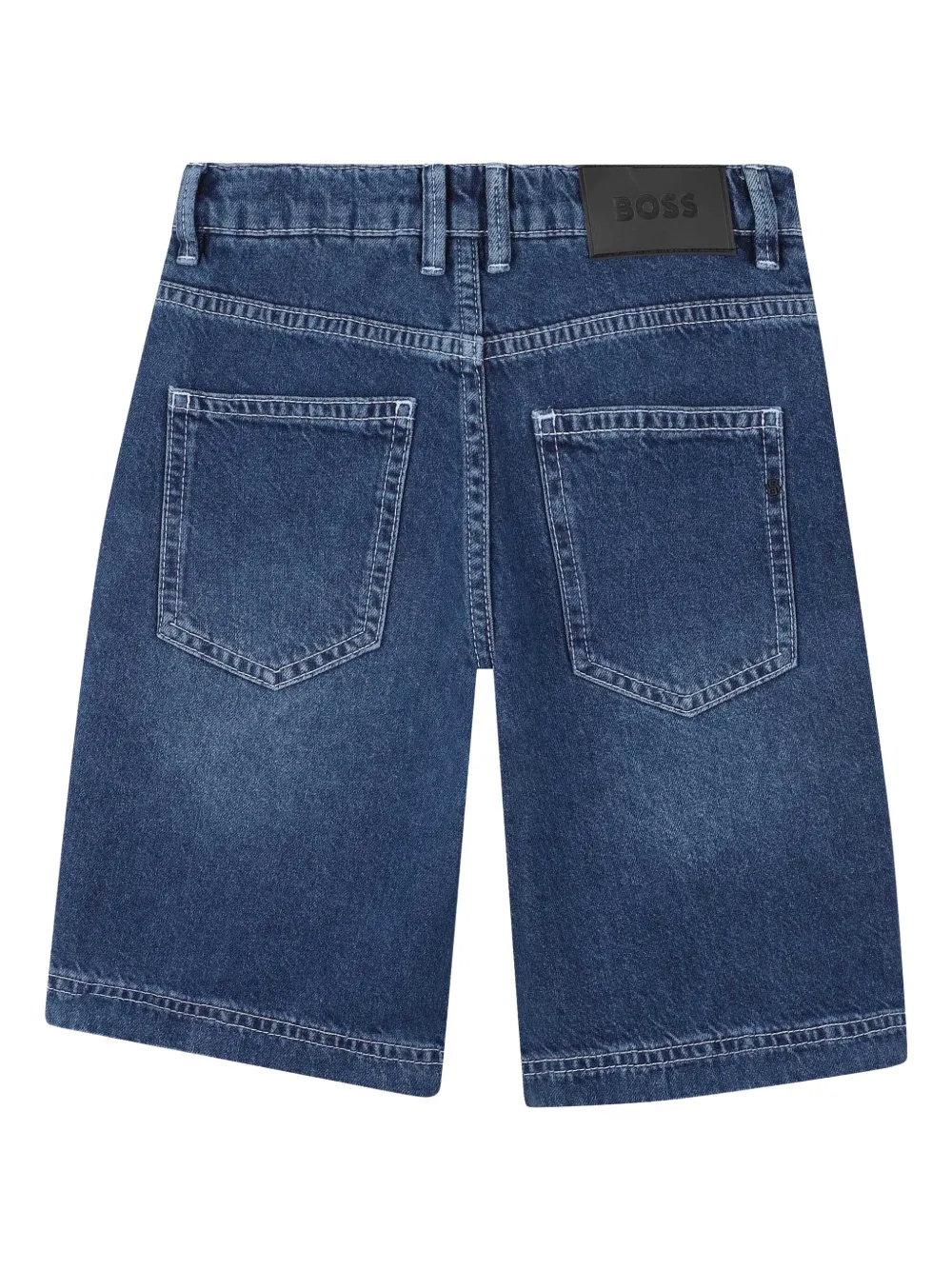 BOSS Kidswear Spijkershorts Blauw