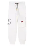 Marc Jacobs Kids x Mickey Mouse patch-detail sweatpants - White