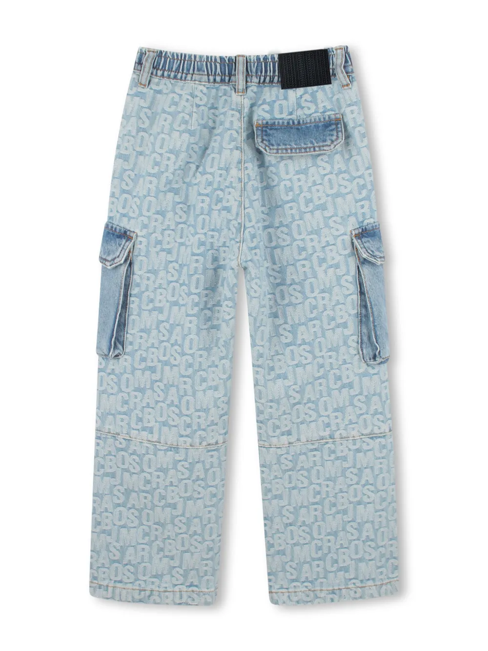 Marc Jacobs Kids Jeans met logoprint - Blauw