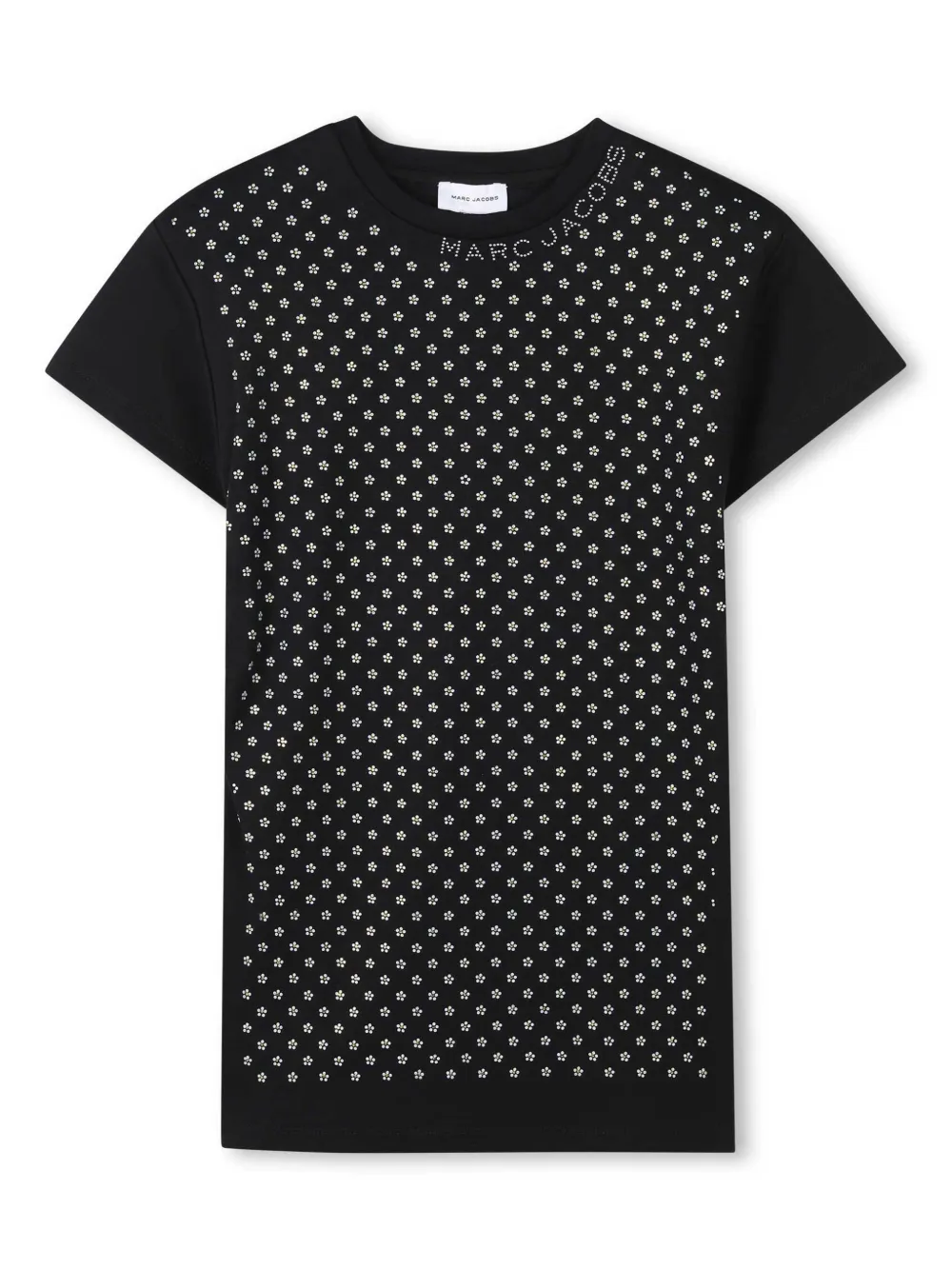 Marc Jacobs Kids ラインストーン ワンピース - ブラック Marc Jacobs Kids ラインストーン ワンピース - ブラック