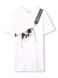 Marc Jacobs Kids Snapshot t-shirt dress - White