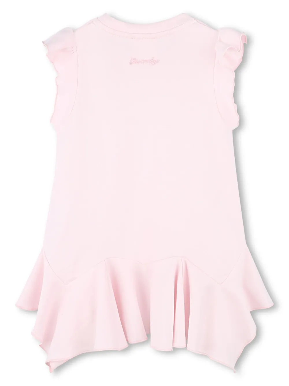 Givenchy Kids Jurk met logo - Roze