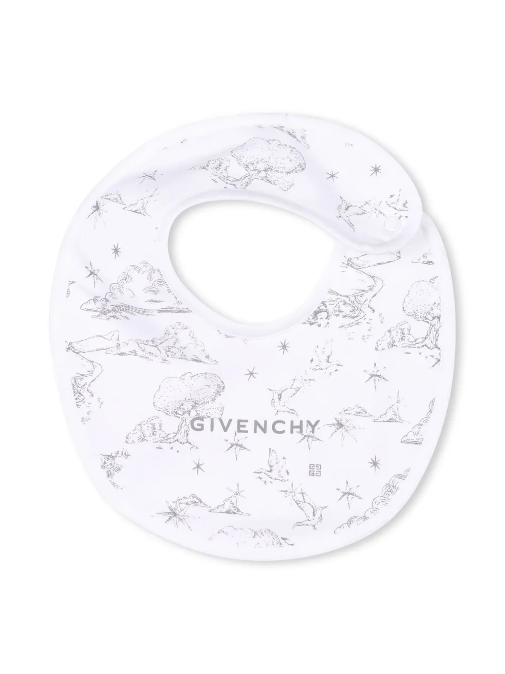 Givenchy Kids Pyjama en muts met grafische print Wit