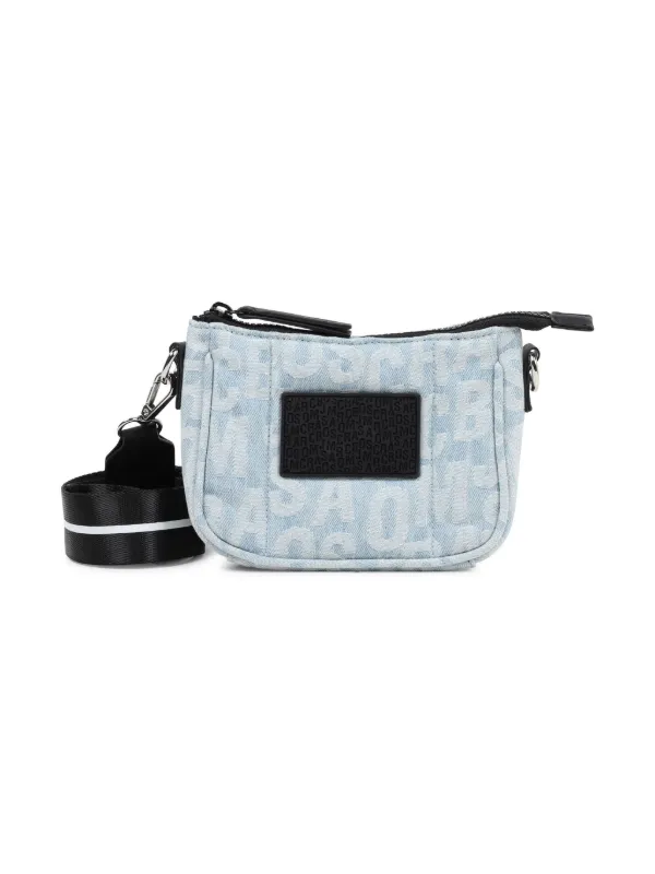Marc Jacobs Kids モノグラムジャカード ショルダーバッグ | ブルー 