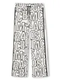 Marc Jacobs Kids logo-print track pants - Black