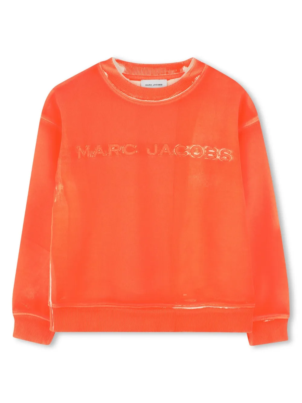 Marc Jacobs Kids ロゴ スウェットシャツ - オレンジ Marc Jacobs Kids ロゴ スウェットシャツ - オレンジ