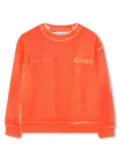 Marc Jacobs Kids logo-print sweatshirt - Orange