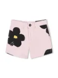 Marc Jacobs Kids Daisy-print shorts - Pink