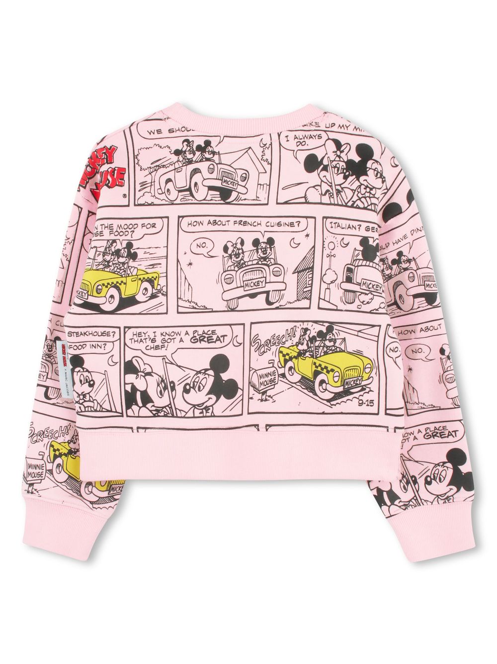 Marc Jacobs Kids xDisney all-over print sweatshirt - Pink