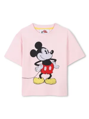 Marc Jacobs Kids x Mickey Mouse グラフィック Tシャツ | ホワイト