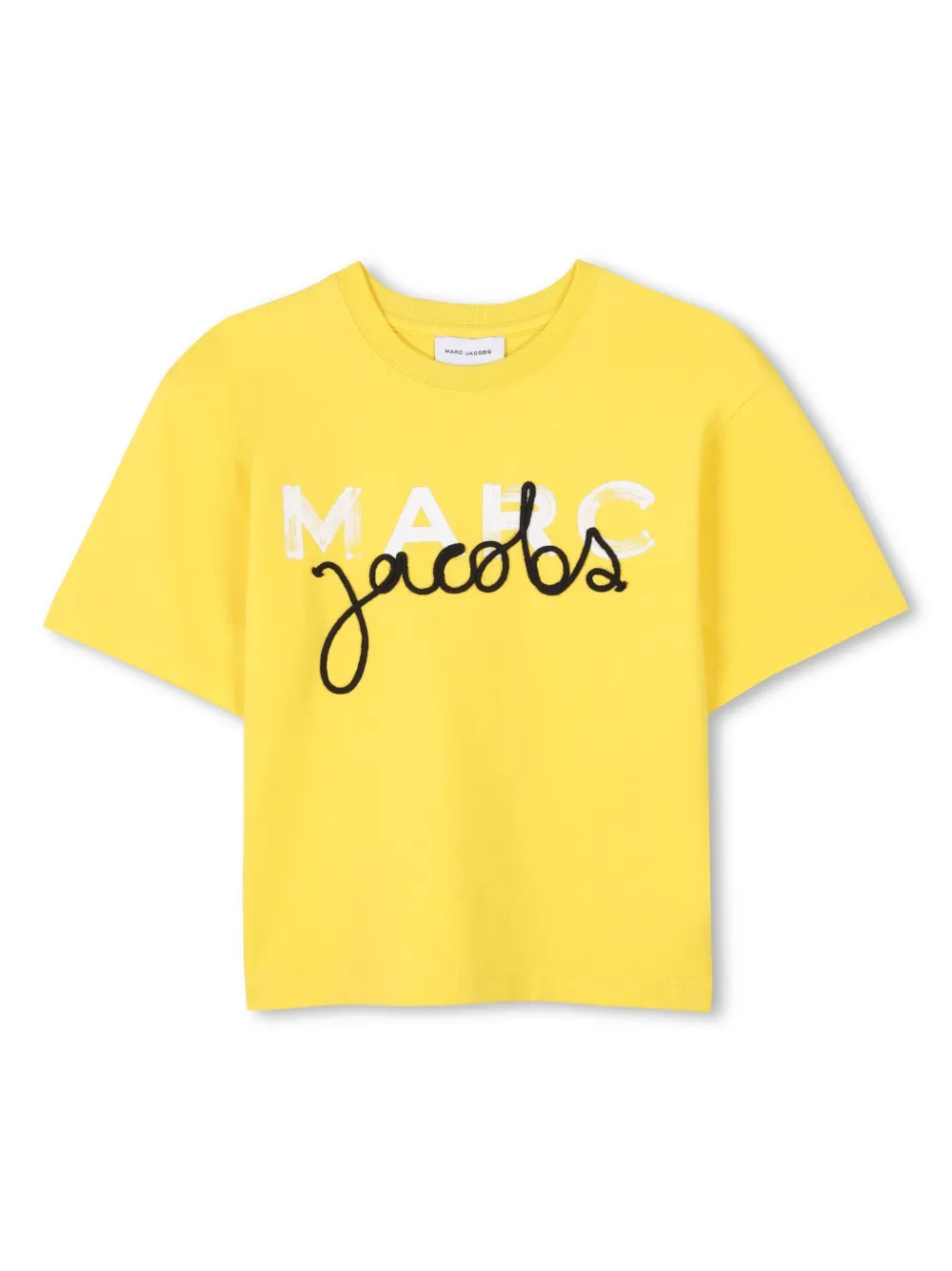 Marc Jacobs Kids logo-print T-shirt | Yellow | Image 1