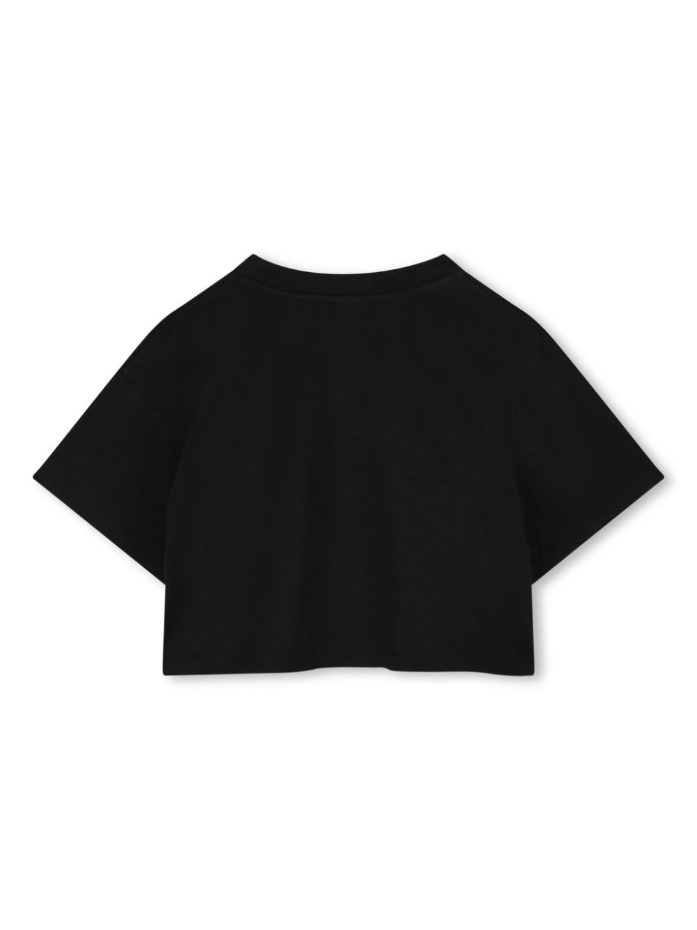 Marc Jacobs Kids T-shirt met logo-applicatie - Zwart