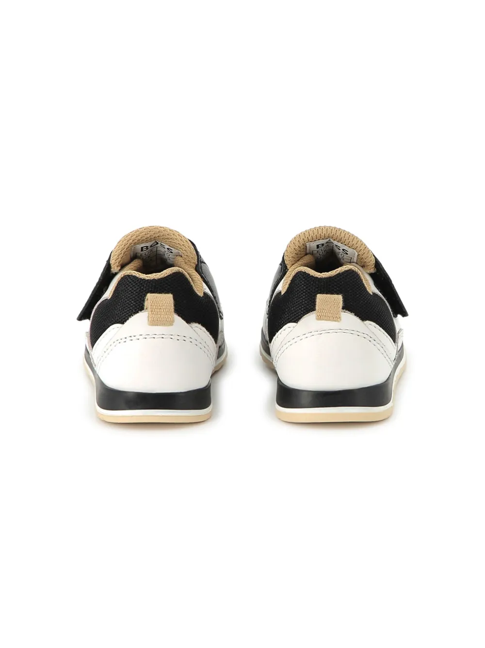 BOSS Kidswear Sneakers met vlakken Zwart