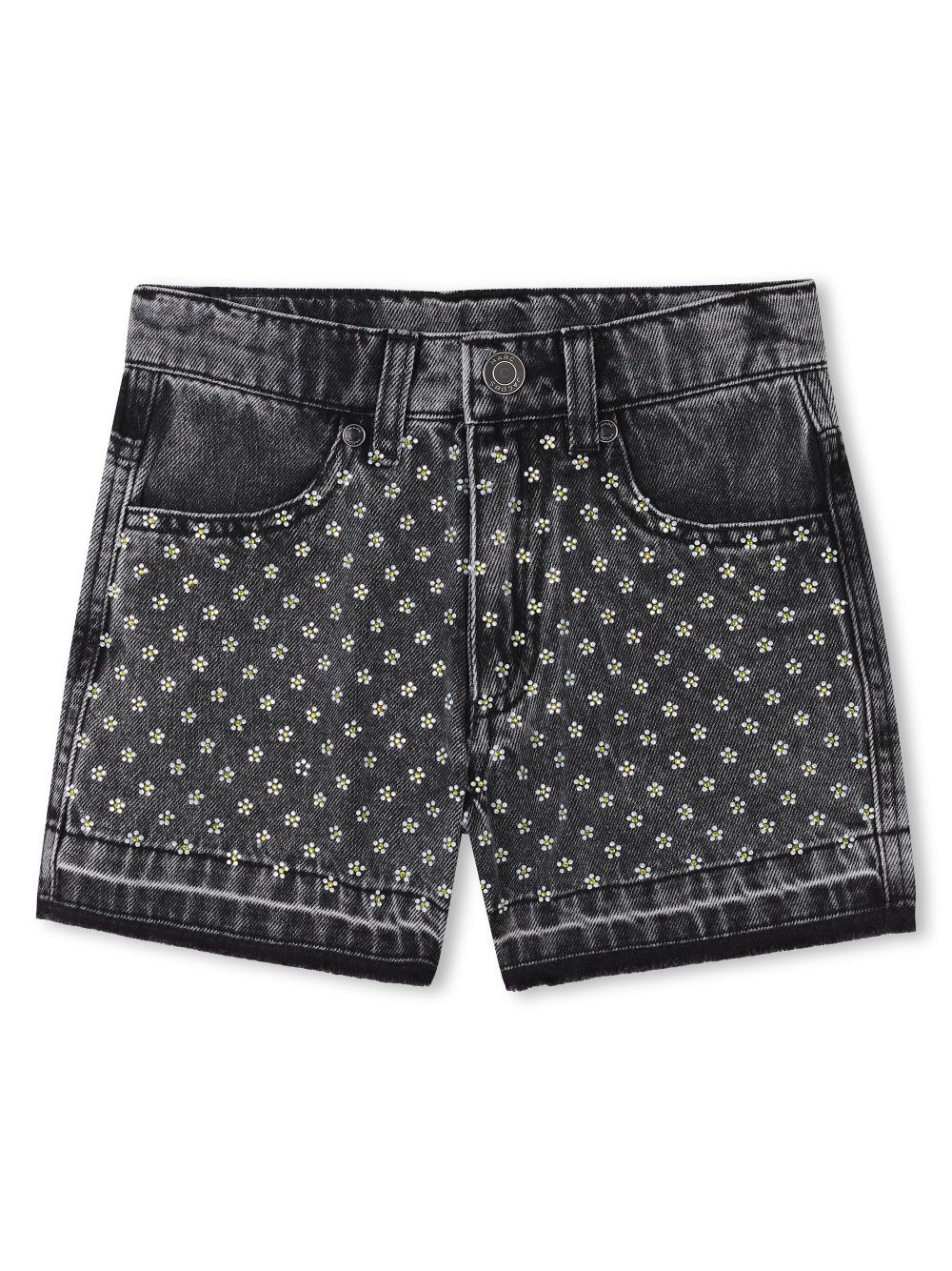 Marc Jacobs Kids logo-patch shorts - Black