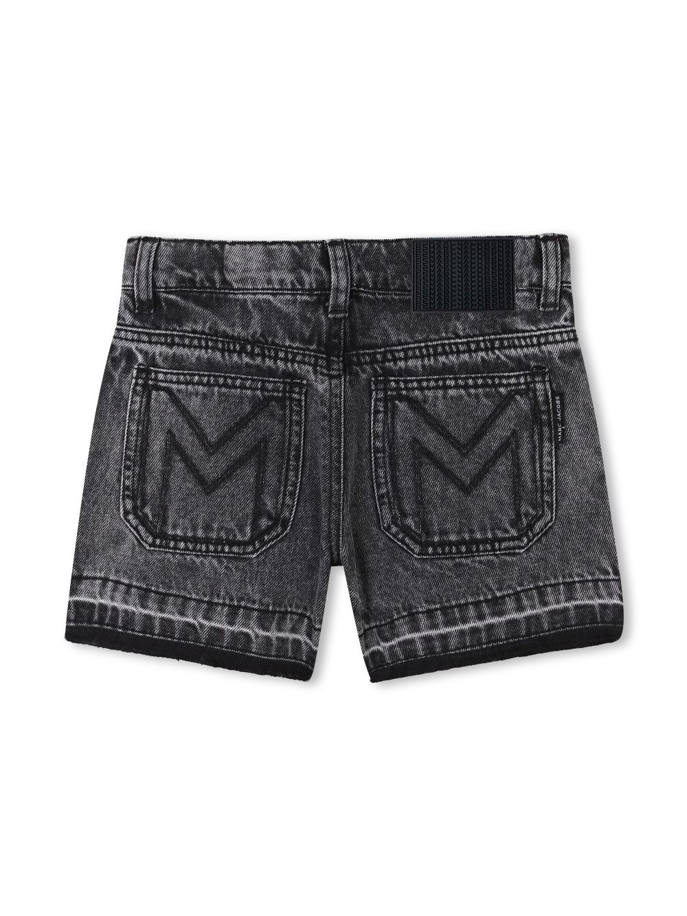 Marc Jacobs Kids logo-patch shorts - Black