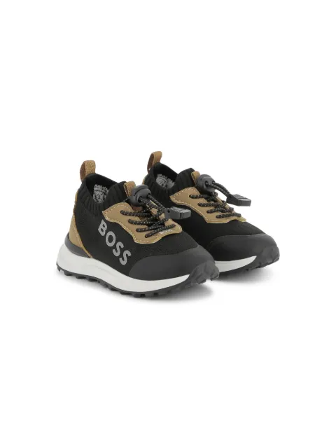 BOSS Kidswear knitted sneakers  