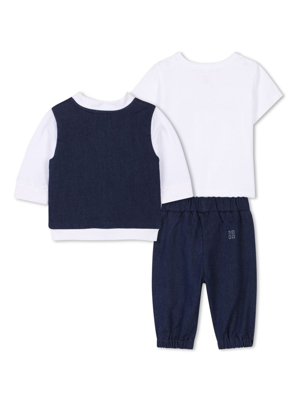 Givenchy Kids logo-print tracksuit set - Blue