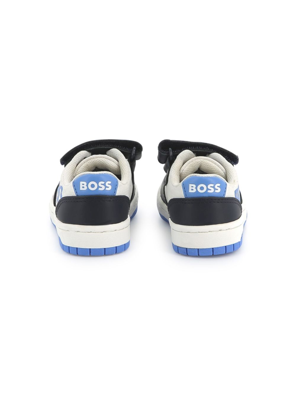 BOSS Kidswear logo-print sneakers Blue