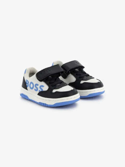 BOSS Kidswear logo-print sneakers