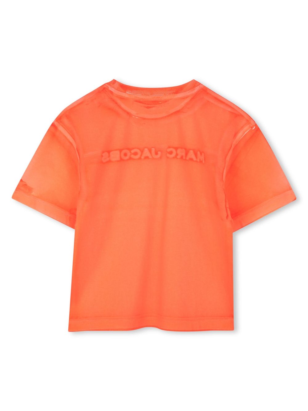 Marc Jacobs Kids T-shirt met geborduurd logo - Oranje