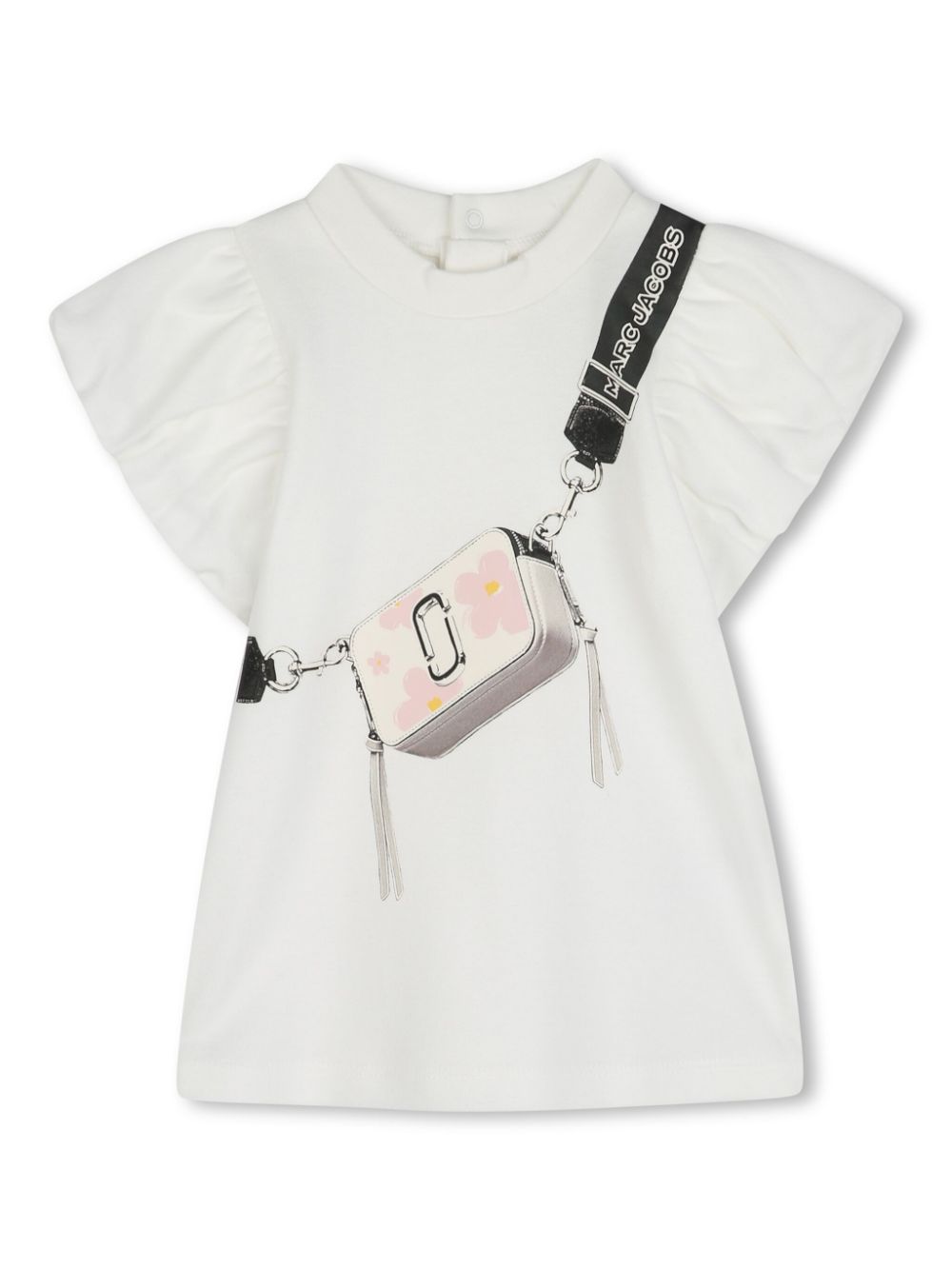 Marc Jacobs Kids Snapshot-print dress - White