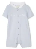 Givenchy Kids logo-print romper - Blue