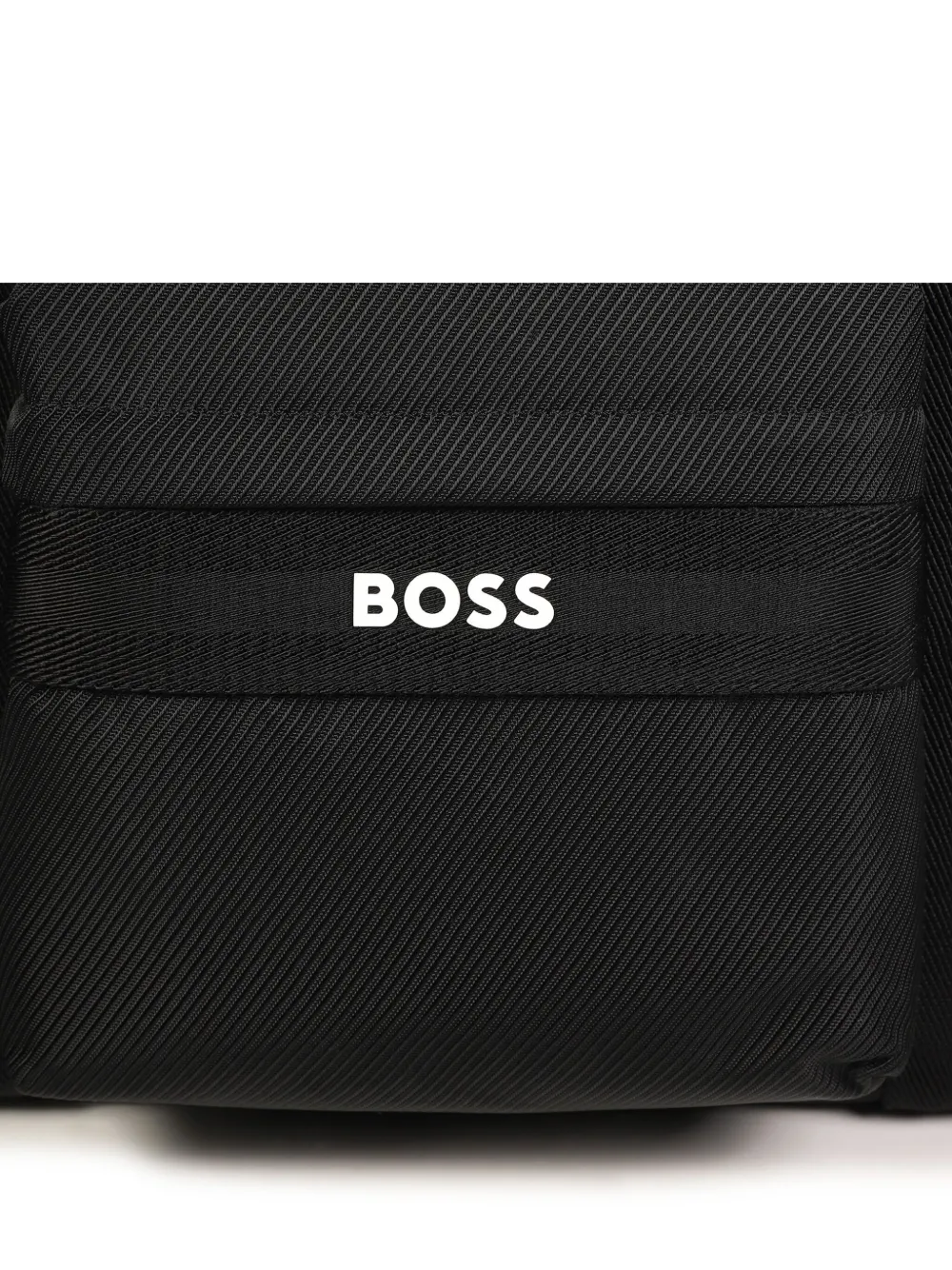BOSS Kidswear Canvas luiertas Zwart