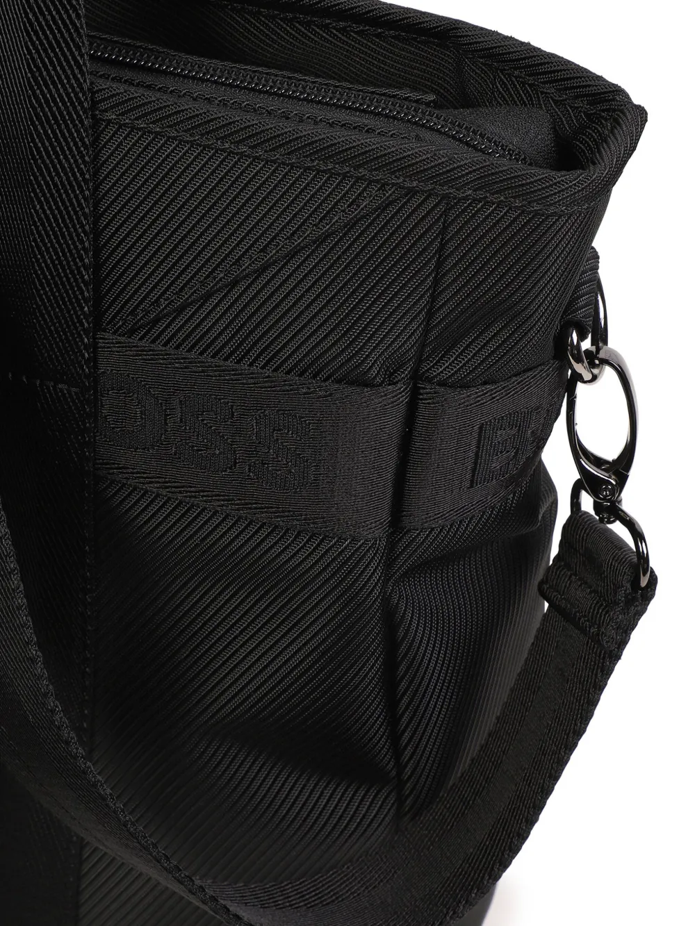 BOSS Kidswear Canvas luiertas Zwart