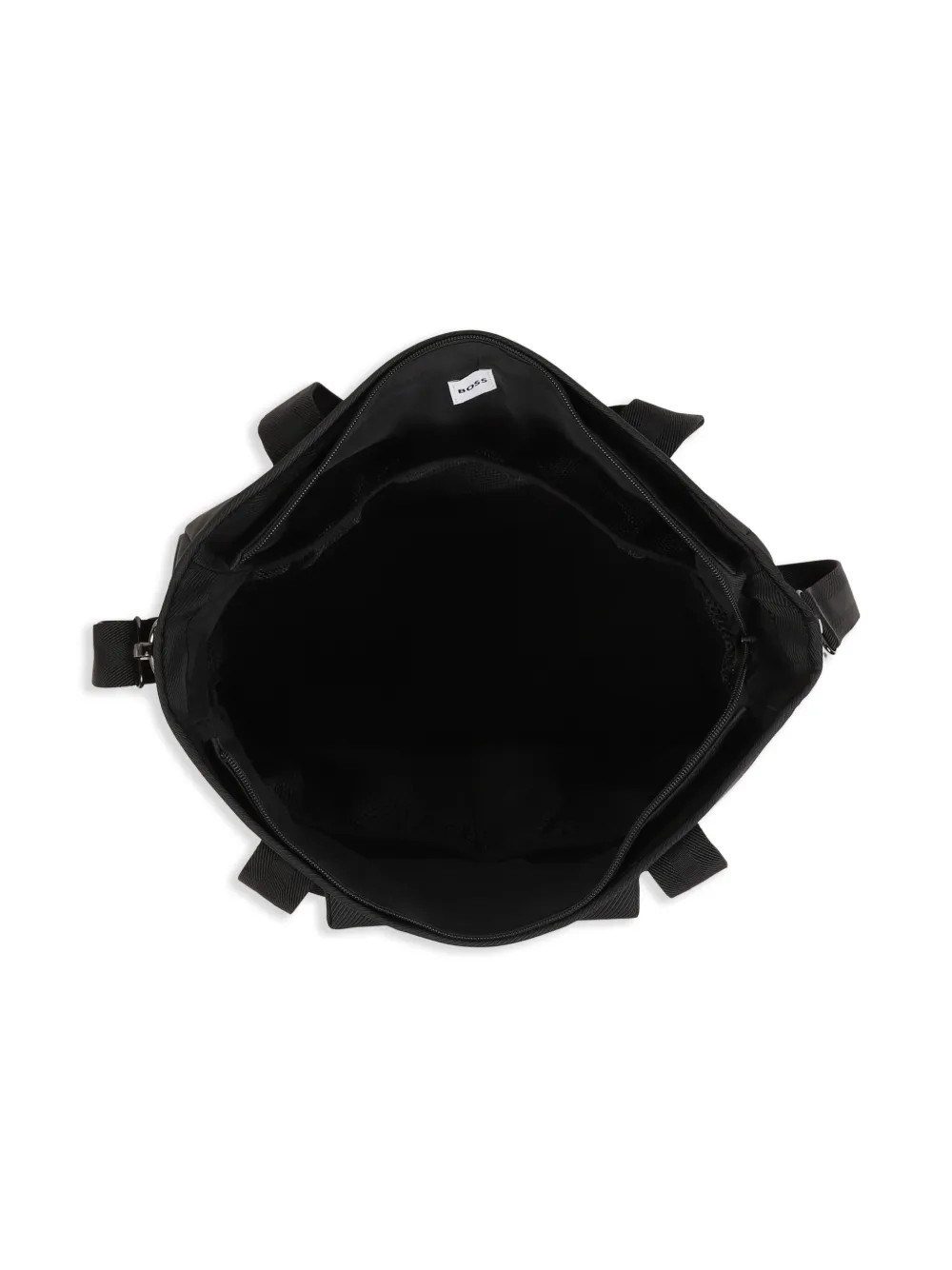BOSS Kidswear Canvas luiertas Zwart