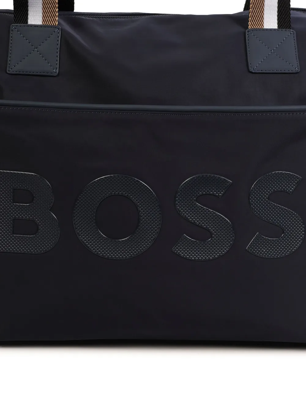 BOSS Kidswear Canvas luiertas Blauw