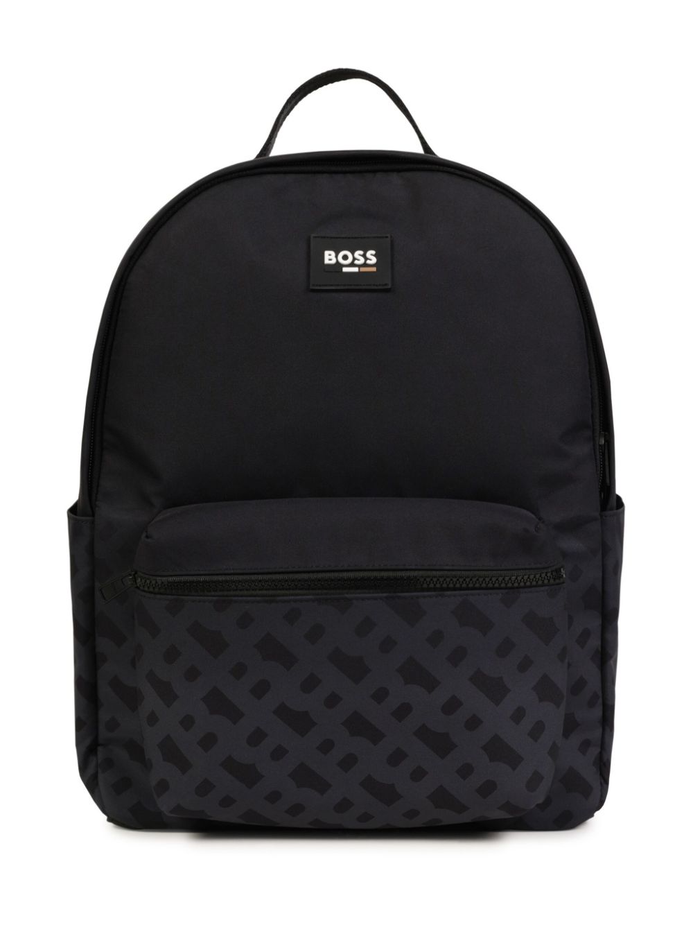 BOSS Kidswear Double B-monogram backpack - Black