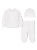 Givenchy Kids 4G-jacquard trouser set - White