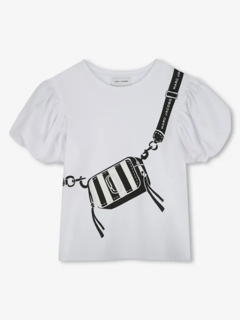 Marc Jacobs Kids playera con mangas farol