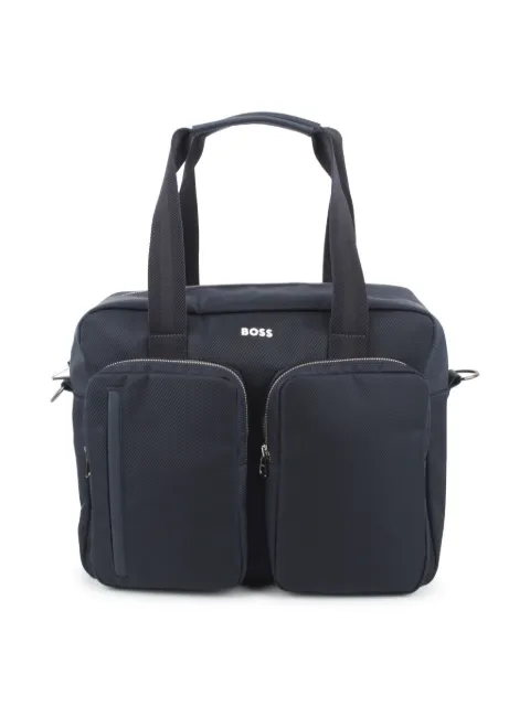 BOSS Kidswear Borsa fasciatoio con applicazione