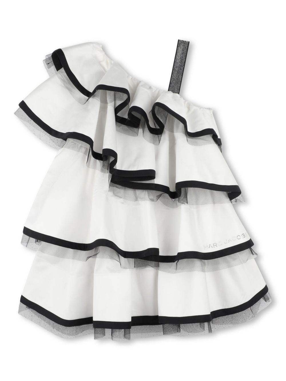 Marc Jacobs Kids rhinestone-embellished dress - White