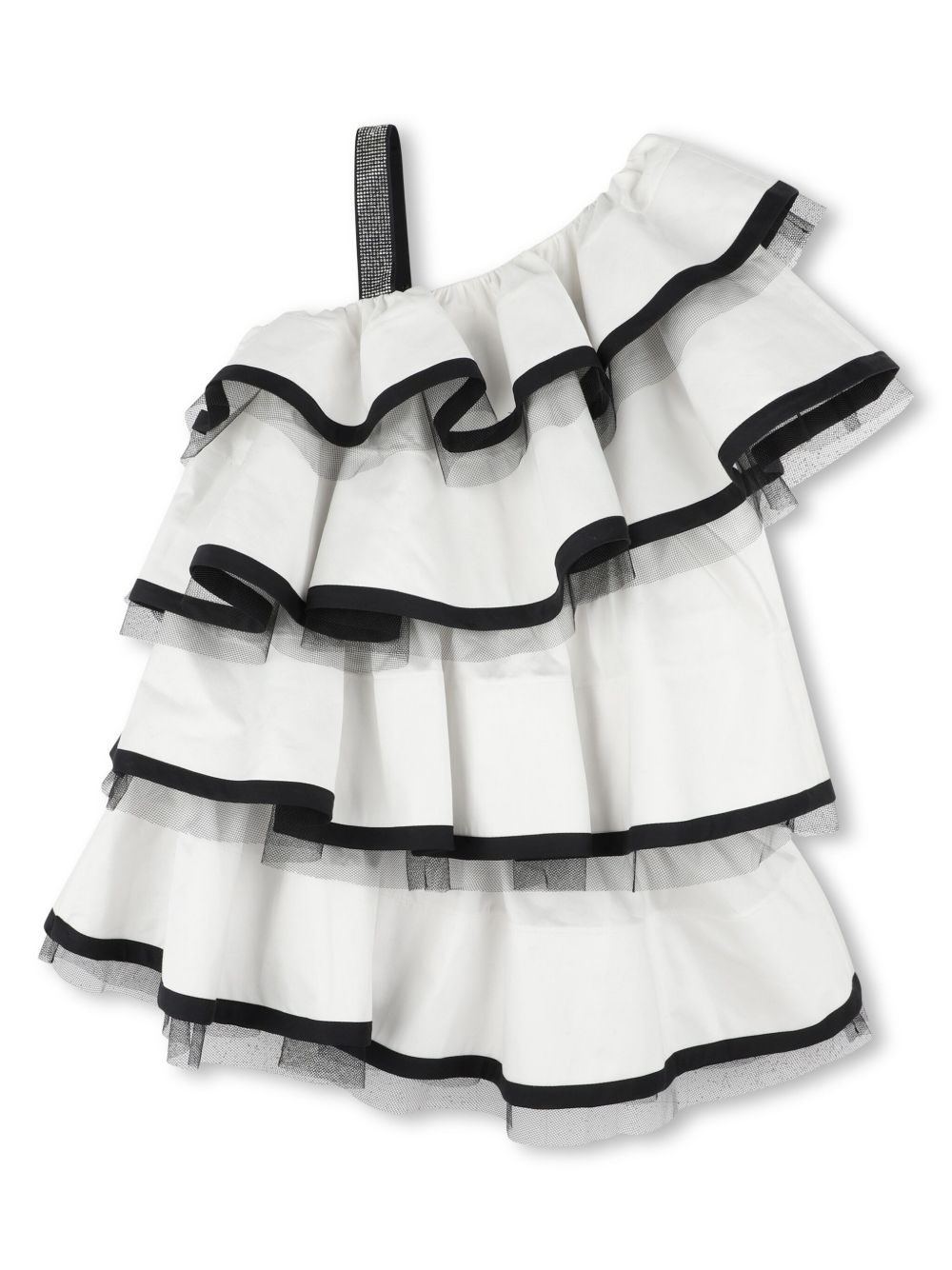 Marc Jacobs Kids rhinestone-embellished dress - White