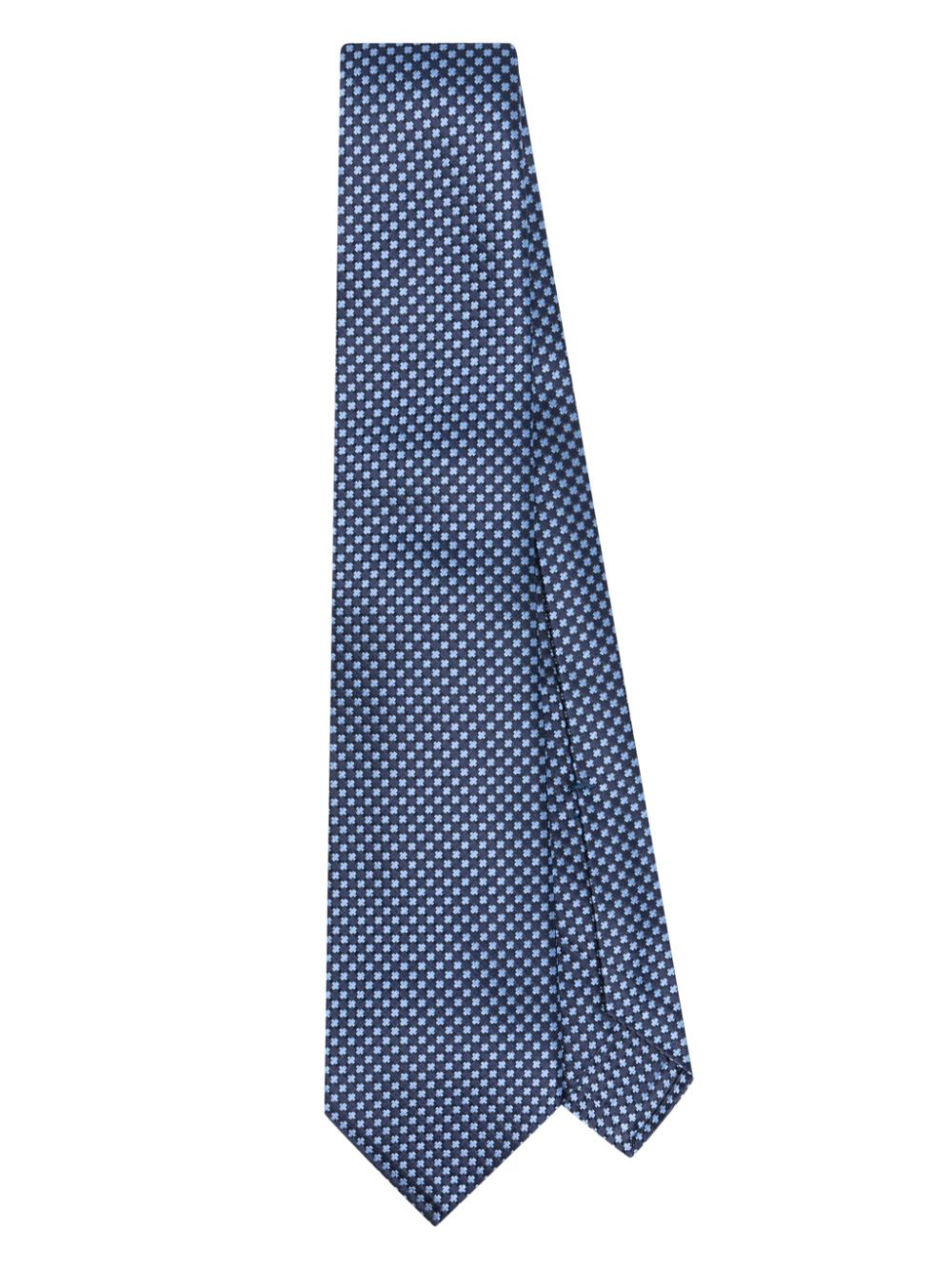 Kiton silk tie