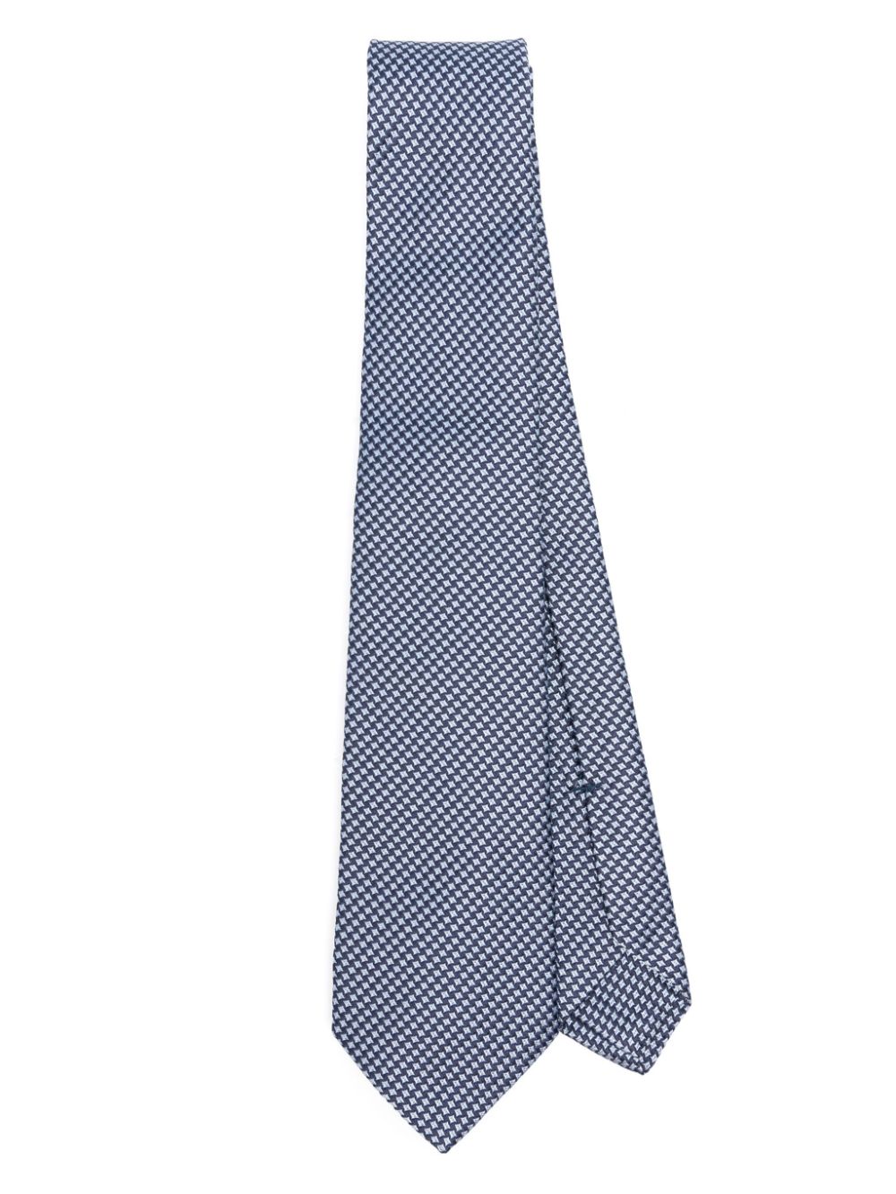 Kiton silk tie