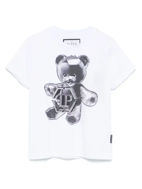 Philipp Plein Junior teddy bear-print T-shirt