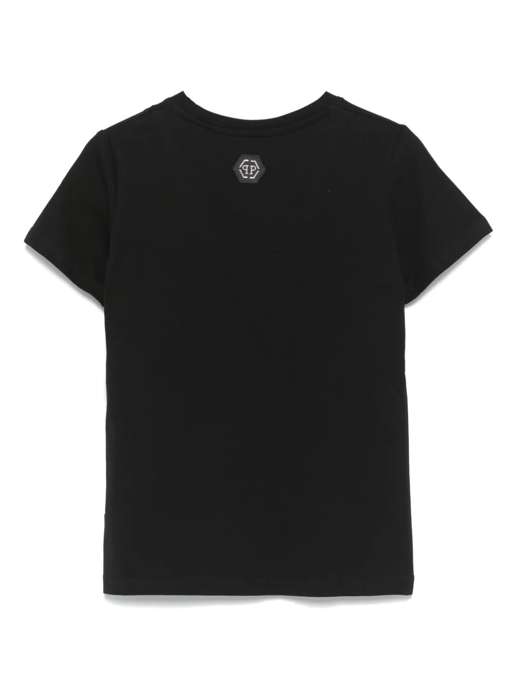 Philipp Plein Junior T-shirt met teddybeerprint Zwart