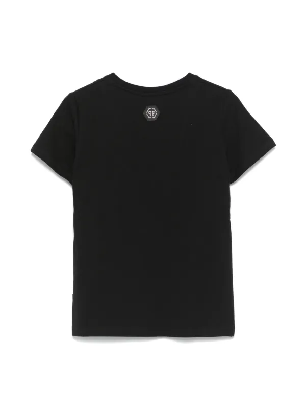Philipp Plein Junior テディベア Tシャツ | ブラック | FARFETCH JP